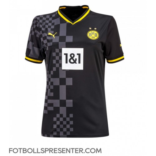 Borussia Dortmund Nico Schulz #14 Borta Matchtröja Dam 2022-23 Kortärmad Borussia Dortmund Nico Schulz #14 Borta Matchtröja Dam 2022-23 Kortärmad